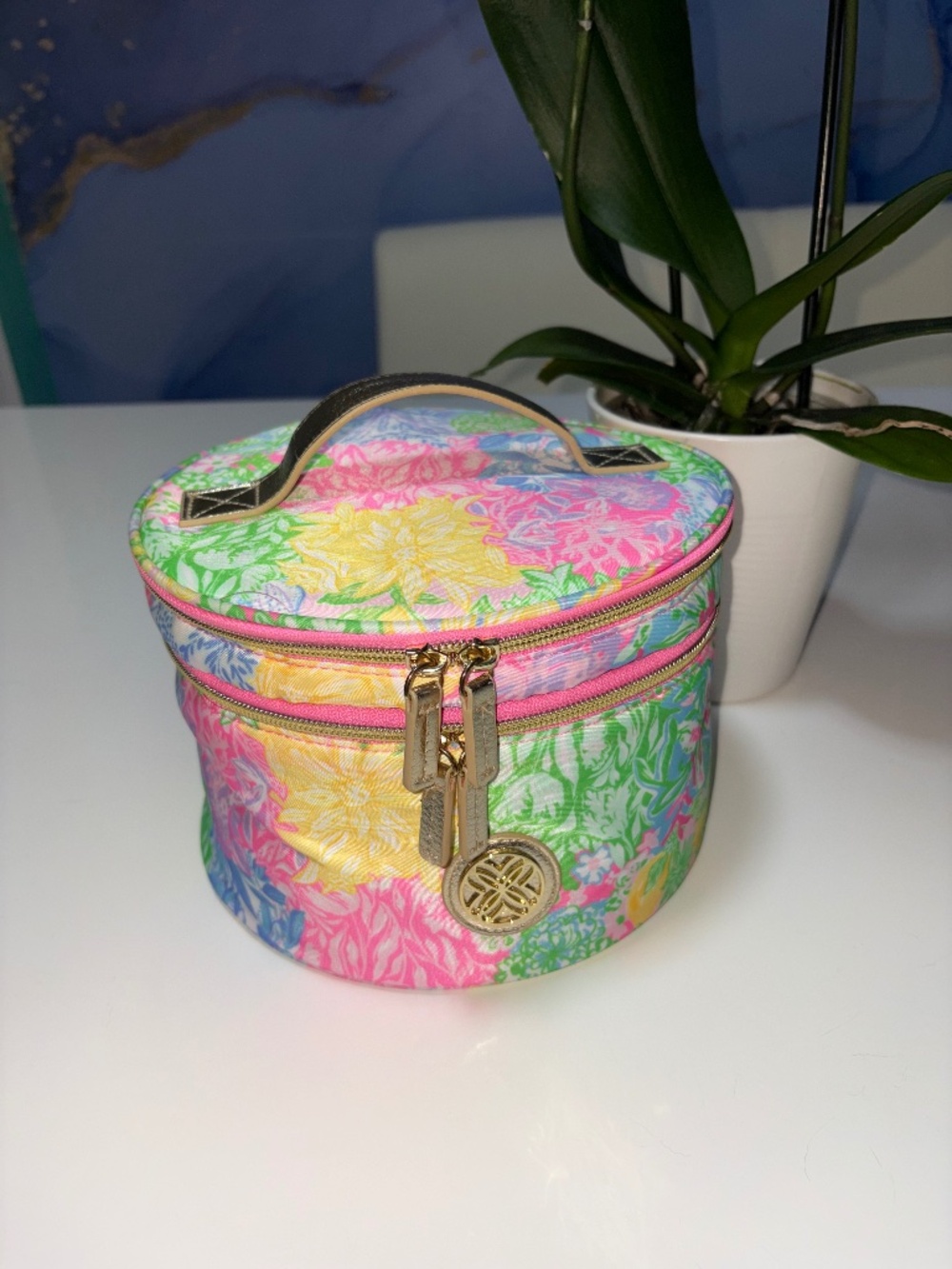Lilly Pulitzer makeup case